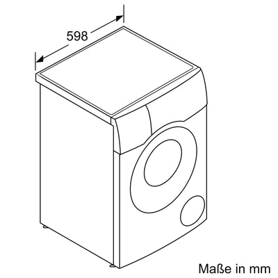 Siemens WD14U513 Waschtrockner iQ700, Frontlader mit 10-6kg Fassungsvermögen, 1400 UpM, HomeConnect, smartFinish, autoDry, speedPack XL, Weiß, 60cm
