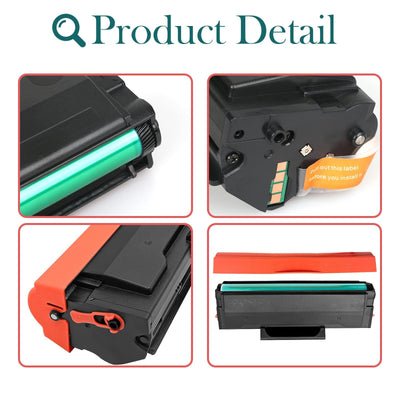 HenceBuy PA-210 Tonerkartusche Kompatible für Pantum PA-210 PA210 Toner P2502W P2500W M6500NW M6500W M6550NW M6500 M6600NW M6600N Laserdrucker, Schwarz 1,600 Seiten