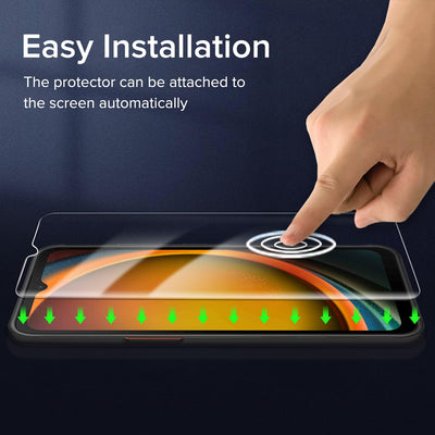 ivoler 3 Stück Schutzglas Schutzfolie für Samsung Galaxy Xcover 7 / Samsung Galaxy Xcover 6 Pro, 9H Härte Schutz Glas, HD Klar Displayschutzfolie, Anti-Kratz Folie, Anti-Bläschen