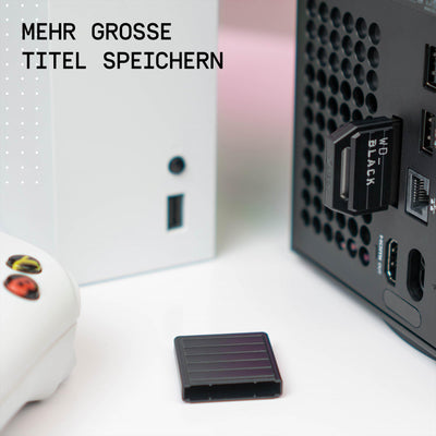 WD_BLACK C50-Erweiterungskarte für Xbox 1 TB (offiziell lizenziert für Xbox, Xbox Velocity Architecture, Plug-and-Play, mehr Titel speichern) Schwarz