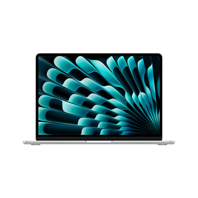 Apple 2024 13" MacBook Air Laptop mit M3 Chip: 13,6" Liquid Retina Display, 16 GB gemeinsamer Arbeitsspeicher, 512 GB SSD Speicher, beleuchtete Tastatur, 1080p FaceTime HD Kamera, Touch ID, Silber