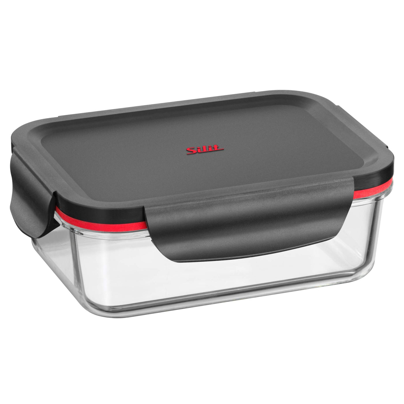 Silit Storio Vorratsdose-Set 3-teilig, Glas, Vorratsglas, luftdichter Aroma-Deckel, Frischhaltedosen zum Vorbereiten, Aufbewahren und Servieren