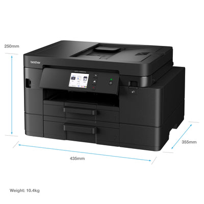 BROTHER MFC-J4550DW A4 Kabelloser Tintenstrahldrucker | All-in-One (Drucken/Kopieren/Scannen) | WLAN/USB 2.0 | A4 | Duplexdruck | Fotos | Inklusiv Tinte | UK-Stecker
