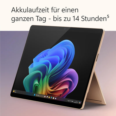 Microsoft Surface Pro (Charger Not Included), Copilot Plus PC, Touch Screen OLED 13, Snapdragon X Elite, 16GB RAM, SSD 512GB, Model, 11th Edition, Dune