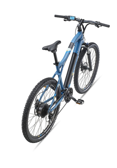 TELEFUNKEN E-Bike Mountainbike Elektrofahrrad Alu, 24 Gang Kettenschaltung - Pedelec MTB 27,5 Zoll, Hinterradmotor 250W, Scheibenbremsen, Fahrradschloss, Aufsteiger M922