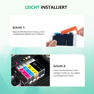 NewLift 912XL für HP 912 Druckerpatronen Kompatibel für HP 912 HP 912 XL Multipack für HP Officejet Pro 8022 Patronen für HP officejet pro 8020 8012 8010(Schwarz Cyan Magenta Gelb,4er-Pack)