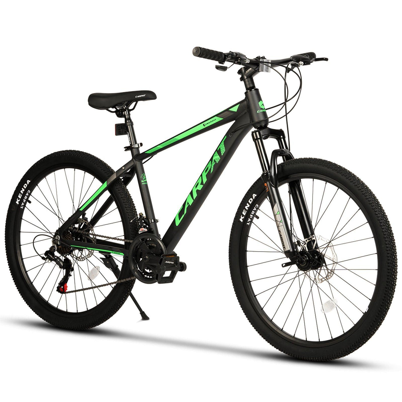CARPAT SPORT 26 29 Zoll Mountainbike für Jungen, Mädchen, Damen und Herren, Scheibenbremse, 21 Gang-Schaltung, Aluminium Rahmen, Hardtail Fahrrad Jugendfahrrad MTB
