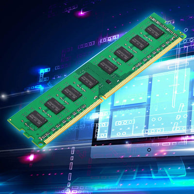 Motoeagle 8GB Kit (2x4GB) PC3 10600U DDR3-1333MHz 10600 PC3 4GB DIMM RAM 2Rx8 Unbuffered Non-ECC 1.5V CL9 240-Pin Desktop Arbeitsspeicher