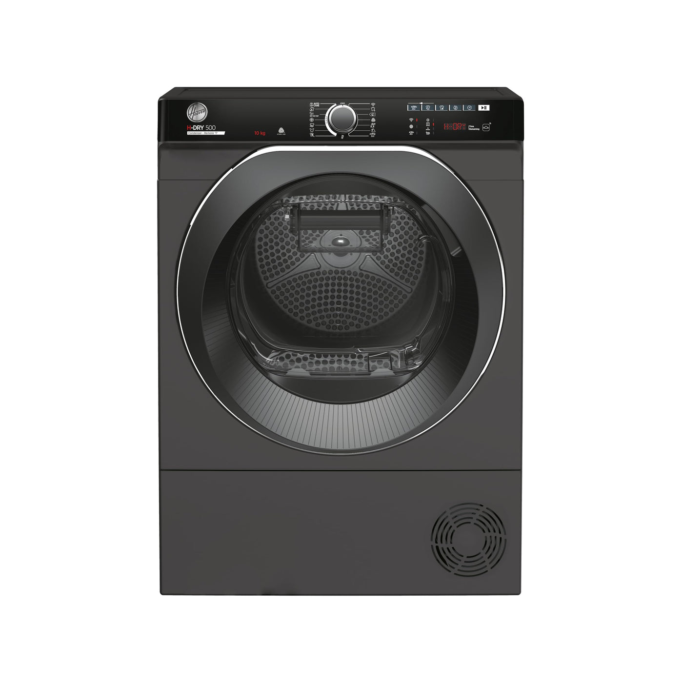 Hoover H-DRY500 NDP C10TCBERX-S Kondensationstrockner / 10kg / Klasse B/Smarte Bedienung/AquaVision/Symbolblende