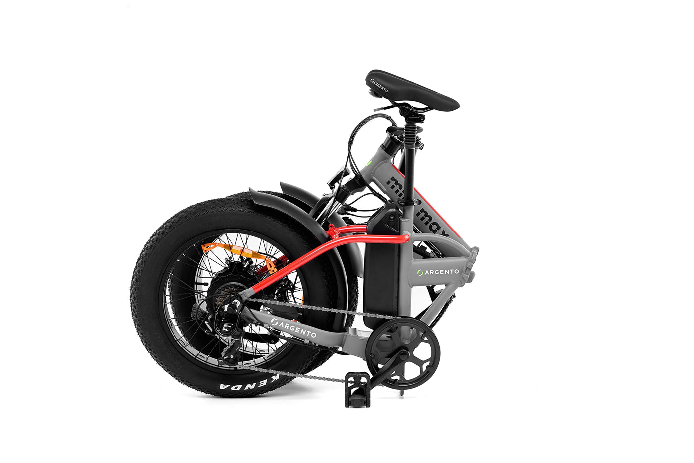 Argento Unisex – Erwachsene Mini Max E-Fahrrad, Grau, Einer Größe