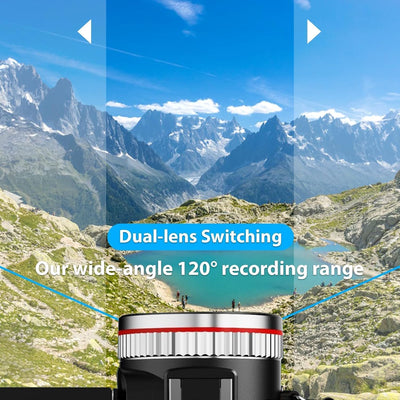 ZIMOCE Videokamera 4K Camcorder, 21X Digital Zoom Vlogging Kamera, 64MP Vlog Kamera für YouTube, 3.0'' 270°Drehbarer Screen Camcorder 4K mit 64 GB Karte, Externem Mikrofon, 2 Batterien