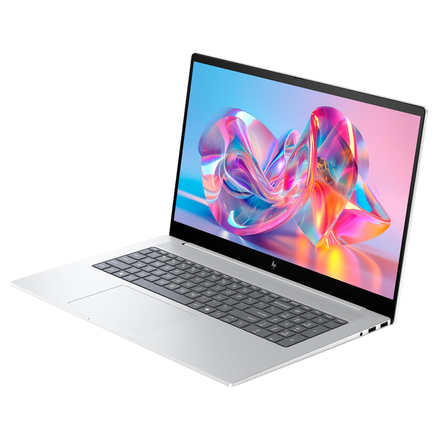 HP Envy Business Laptop, Intel Core Ultra 7-155H, 32 GB DDR5 RAM, 1 TB PCIe SSD, 17.3" FHD IPS Touchscreen, Intel Arc Graphics, QWERTZ Tastatur, Windows 11 Home, Silber