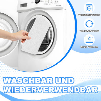 6 Stück Ersatzbezüge Pads für Vileda Steam XXL/PLUS XXL Dampfreiniger, Wiederverwendbar Ersatzbezug Power Pad, Ersatzbezüge für Vileda Steam PLUS XXL Dampfreiniger, Waschbare Ersatzbezüge(weiß)