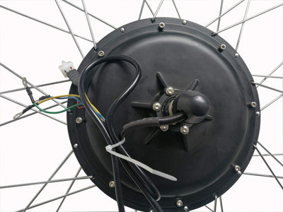 DHQCQL E-Bike Umbausatz 28 Zoll, 48V 1000W Vorderrad E-Bike Conversion Kit, Elektro-Fahrrad Vorderrad Umbausatz für Snowbikes Elektrofahrräder Elektromotorräder