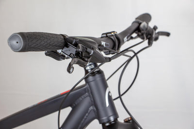 HEAD Unisex – Erwachsene Troy 2.0 Mountainbike, matt schwarz/rot, 46