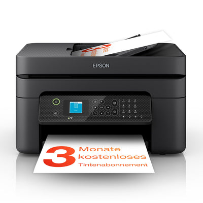 WorkForce WF-2930DWF A4-Multifunktions-Tintenstrahldrucker mit kabellosem Betrieb und 3 Monaten kostenloser Tinte mit ReadyPrint-Abonnement im Rahmen von Advantage+*