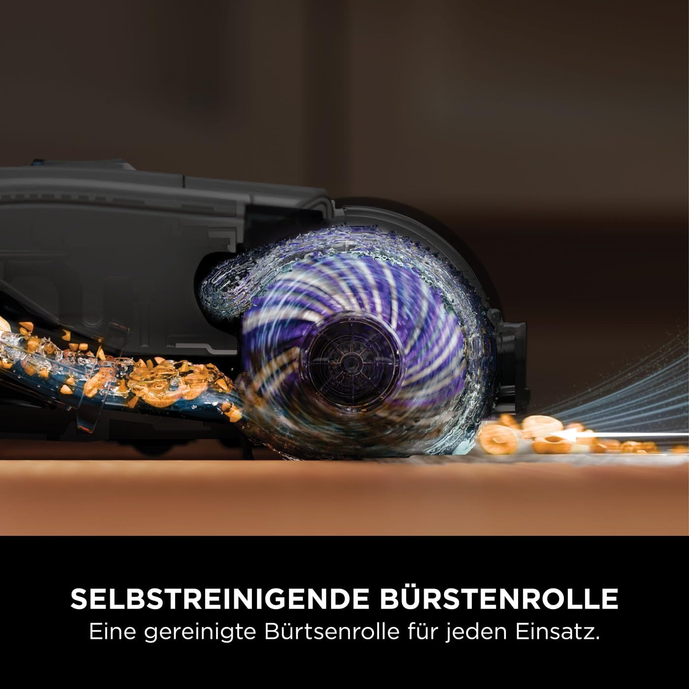 Shark HydroVac Kabelloser Hartbodenreiniger mit antimikrobieller Bürstenrolle, Mehrzwecklösung geruchsneutralisierend, selbstreinigender Bodenreiniger, saugt & wischt, Grau WD210EU