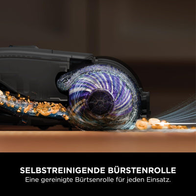 Shark HydroVac Kabelloser Hartbodenreiniger mit antimikrobieller Bürstenrolle, Mehrzwecklösung geruchsneutralisierend, selbstreinigender Bodenreiniger, saugt & wischt, Grau WD210EU