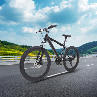 Chynalys Mountainbike 26 Zoll Premium Mountainbike 21 Gang Schaltung, Doppelscheibenbremse Fahrrad Herren Bike für alle Arten von Straßen, MTB Fahrrad für Mädchen Jungen Herren und Damen.