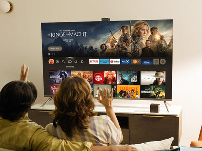 TCL 32SF540 - 32 Zoll FHD Smart Fernseher - HDR & HLG-Dolby Audio-DTS Virtual X /DTS-HD-Metall Randlos-Dual-Band Wifi 5-mit Fire OS 7 System