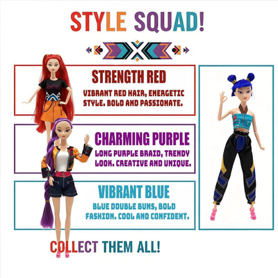 2025 𝐊-𝐏𝐎𝐏 𝐃emon 𝐇unters Puppen mit Musik-29cm huntrix kpop puppen,Demon Hunters Merch Puppen mit Puppenkostüm Zubehör-Beweglichen Armen & Beinen Doll zum Sammeln & als Fangeschenk (Mit Musik)