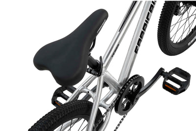 FabricBike Terra - Alu Mountainbike Jugendfahrrad 20 Zoll ab 6, 7 und 8 Jahre, 7-Gang-Schaltung, Scheibenbremse, Federgabel, Kinder Fahrrad (Polished)