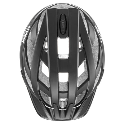 uvex i-vo cc - leichter Allround-Helm für Damen und Herren - individuelle Größenanpassung - erweiterbar mit LED-Licht - black matt - 56-60 cm