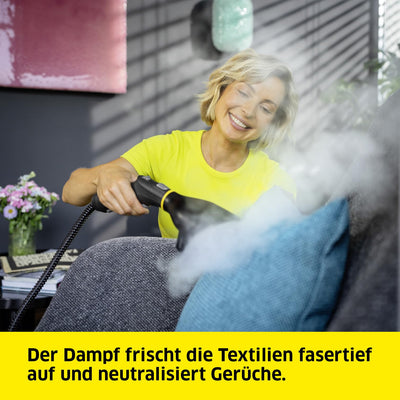Kärcher Dampfglätter, Kunststoff, passend für alle Kärcher Dampfreiniger, besonders trockener und heißer Dampf, schwarz