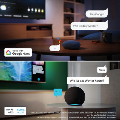 Philips Ambilight 'The One' 50PUS9000 4K QLED Smart TV - 50 Zoll Display mit P5 Perfect Picture Engine Ultra HD, Titan OS, Dolby Vision und Dolby Atmos Sound