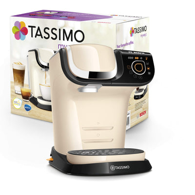 Bosch Tassimo My Way 2 Kapselmaschine TAS6504 Kaffeemaschine by, Wasserfilter, über 70 Getränke, Personalisierung, vollautomatisch, einfache Zubereitung, 1.500 Watt, 1,3 Liter, weiß