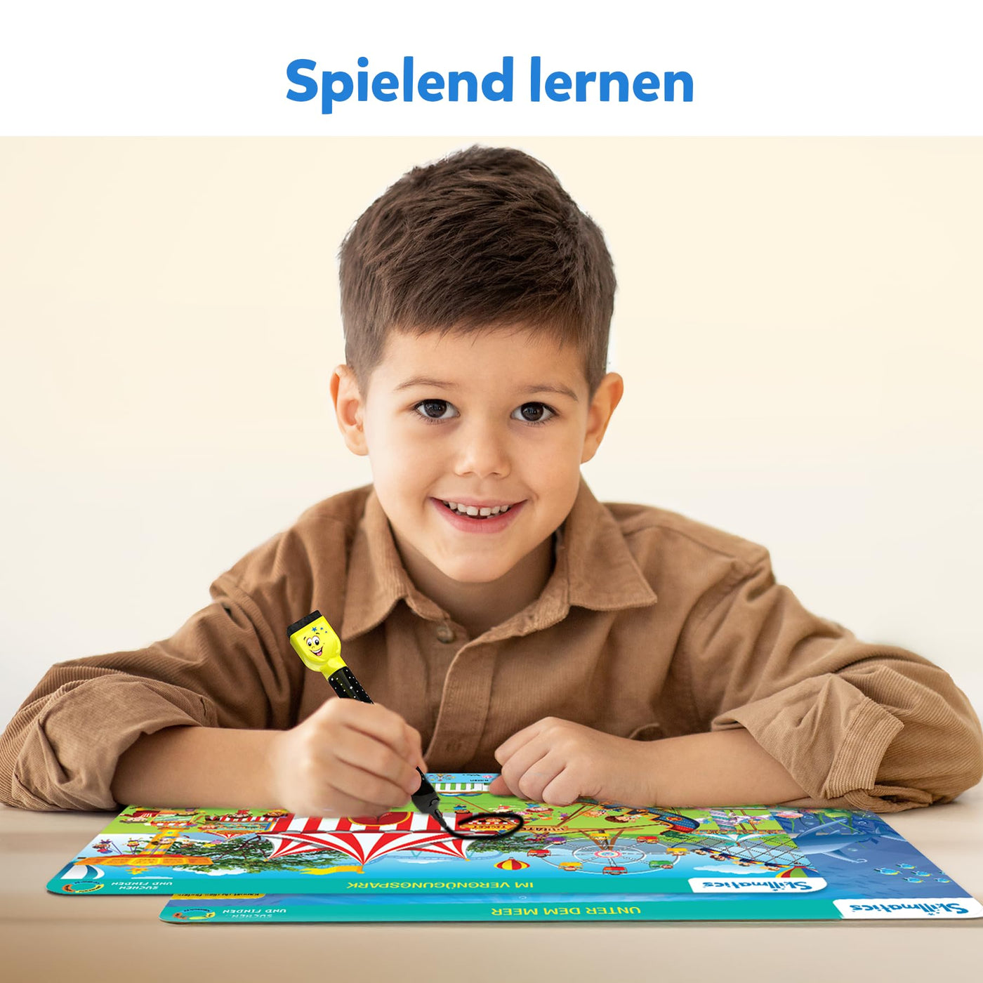 Skillmatics Lernspiel - Suchen und Finden, Geschenke und Vorschullernen für Kinder 3-6 Jahre, Wiederverwendbare Aktivitätsmatten mit 2 Stiften