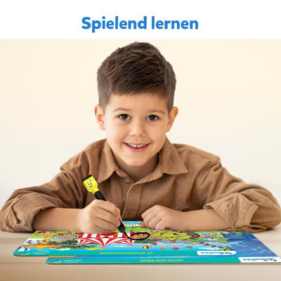 Skillmatics Lernspiel - Suchen und Finden, Geschenke und Vorschullernen für Kinder 3-6 Jahre, Wiederverwendbare Aktivitätsmatten mit 2 Stiften
