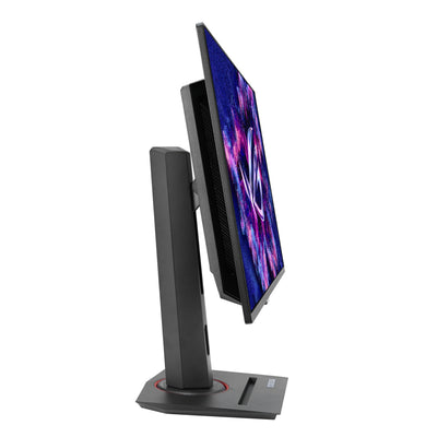 ASUS ROG Strix OLED XG27ACDNG - 27 Zoll WQHD Gaming Monitor - 360 Hz, 0.03ms GtG, G-Sync, FreeSync, AdaptiveSync, DisplayHDR 400 - QD-OLED, 16:9, DP 1.4 DSC, HDMI 2.1, USB-C mit 90W, USB-Hub, Ergo.