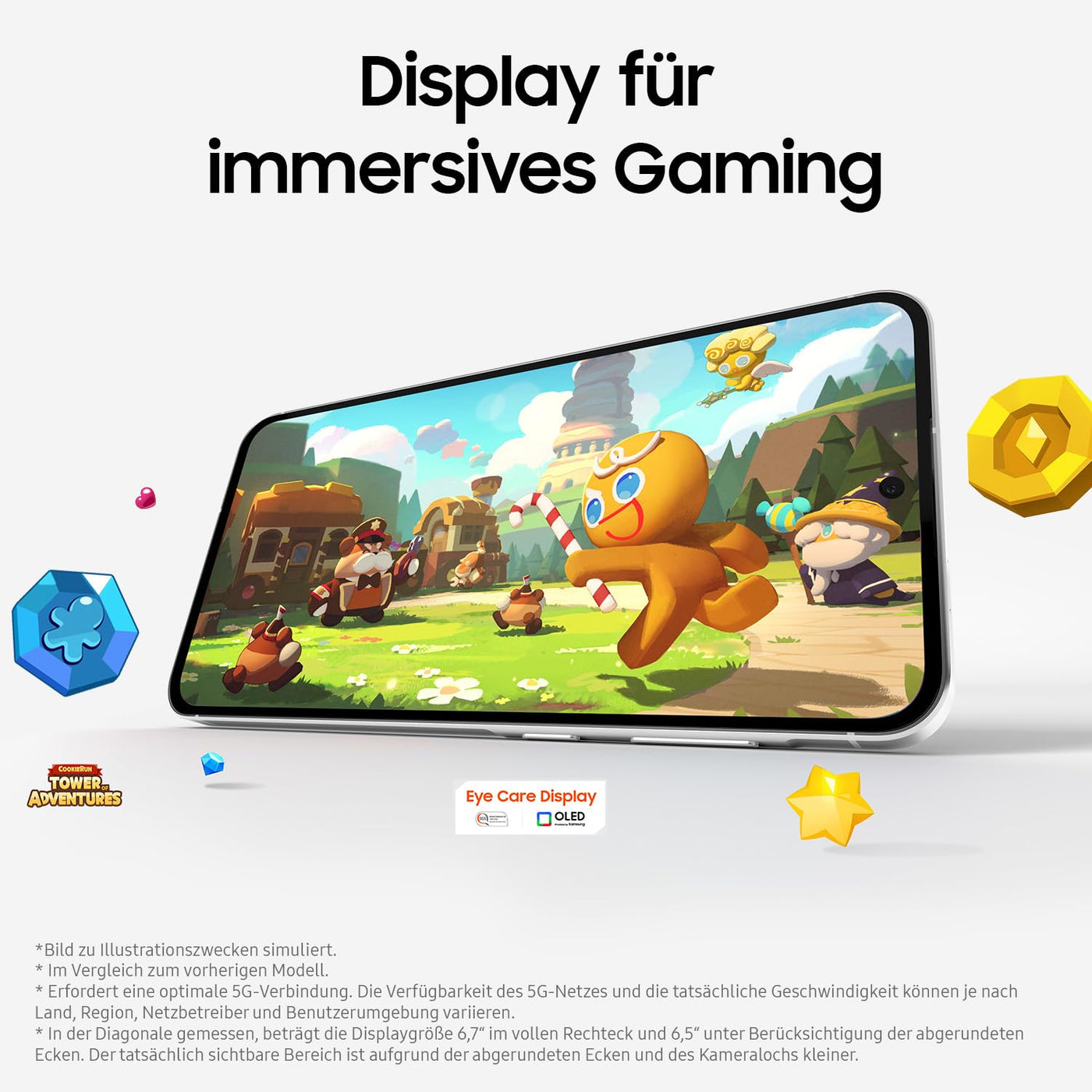 Samsung Galaxy A56 5G AI Smartphone ohne Vertrag, Simlockfreies AI Handy mit Android, 8 GB RAM, 128 GB Speicher, 50-MP-Kamera, Awesome Pink, 2,5 Jahre Herstellergarantie [Exklusiv auf Amazon]