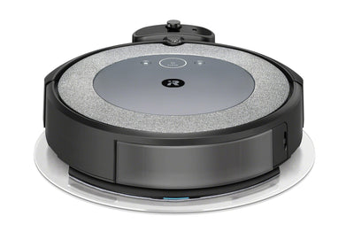 iRobot Roomba Combo i5 (i5172) Saug- und Wischroboter, WLAN-fähig, intelligente Navigation, 2 Gummibürsten für alle Böden, Reinigung nach Raum, Kompatibel mit Sprachassistenten, Farbe: Cool