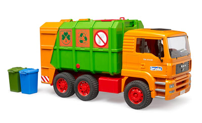 bruder 01056 - 50 Jahre Sonderedition MAN TGA Müll LKW - 1:16 Fahrzeuge, Müllauto, Müllabfuhr, Müllwagen