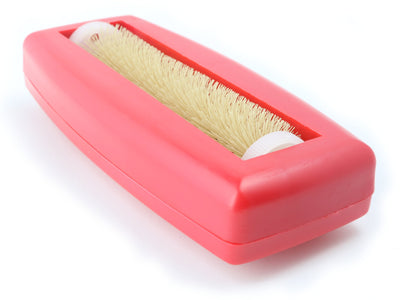 Crumpy Krümelbürste Tischroller Handstaubsauger für Auto Caravan Zuhause (Rot)