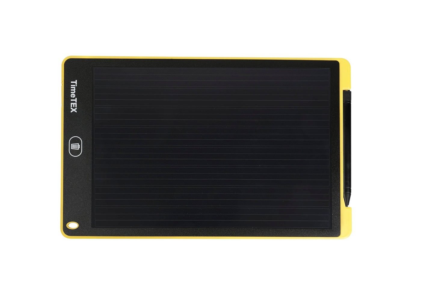 TimeTEX - Digitale Schiefertafel SDZ | Digitale Schreibtafel zum beschriften - hilft beim Schreibenlernen. Ideal auch für Kreide-Allergiker | Inhalt: Schreibtafel Elektronisch mit schwarzem Display