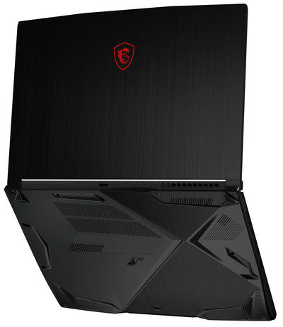 MSI Thin GF63 Gaming Notebook | 39,6 cm (15,6 Zoll) Full-HD 144 Hz | Intel Core i5-12450H | 16GB RAM | 512GB SSD | RTX 4050 6 GB | Windows 11 Home | QWERTZ Tastatur | Schwarz | 12VE-087