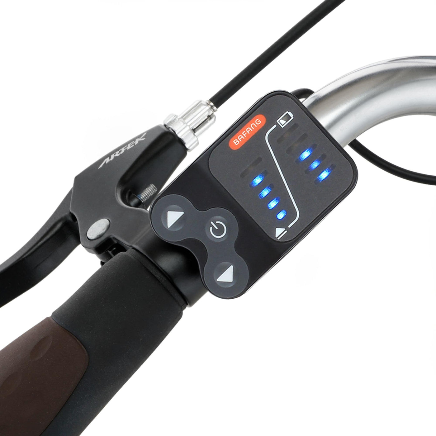 FISCHER E-Bike City CITA ER 1804, Elektrofahrrad für Damen und Herren, RH 48 cm, Frontmotor 32 Nm, 36 V Akku, elfenbein glänzend