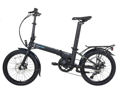 DAHON Unio E20 E-Bike Faltrad Elektrofahrrad 20 Zoll 36V/200W Mittelmotor Sattelrohr-Akku 9-Gang-All-Terrain E-Bike 36V 9.5AH Batteriezellen,