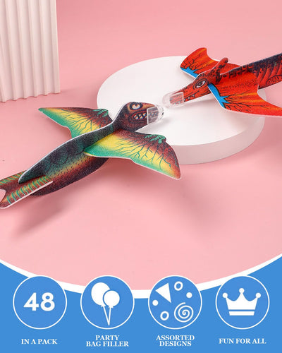 MOPZIJA 4PCS styropor flugzeuge für kinder，Styropor Flugzeuge Kinder Styroporflieger Flieger - flugzeug spielzeug，flugzeug kinder，Wurfgleiter, Flugzeug Segelflugzeug Kinder, Flugzeug Spielzeug