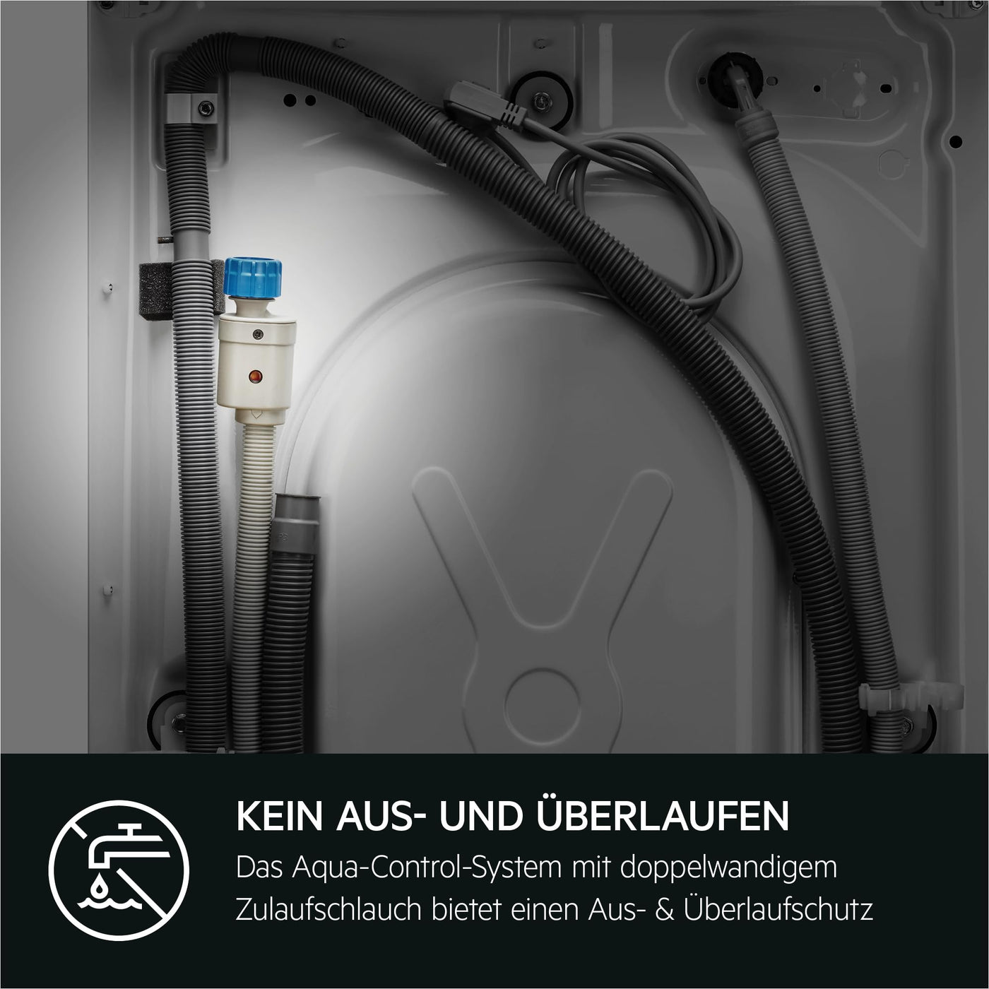 AEG LWR7S65690 Waschtrockner / Serie 7000 mit DualSense / 9 kg Waschen / 5 kg Trocknen / D / energiesparend / Mengenautomatik / Nachlegefunktion / ProSteam - Auffrischfunktion / 1600 U/min