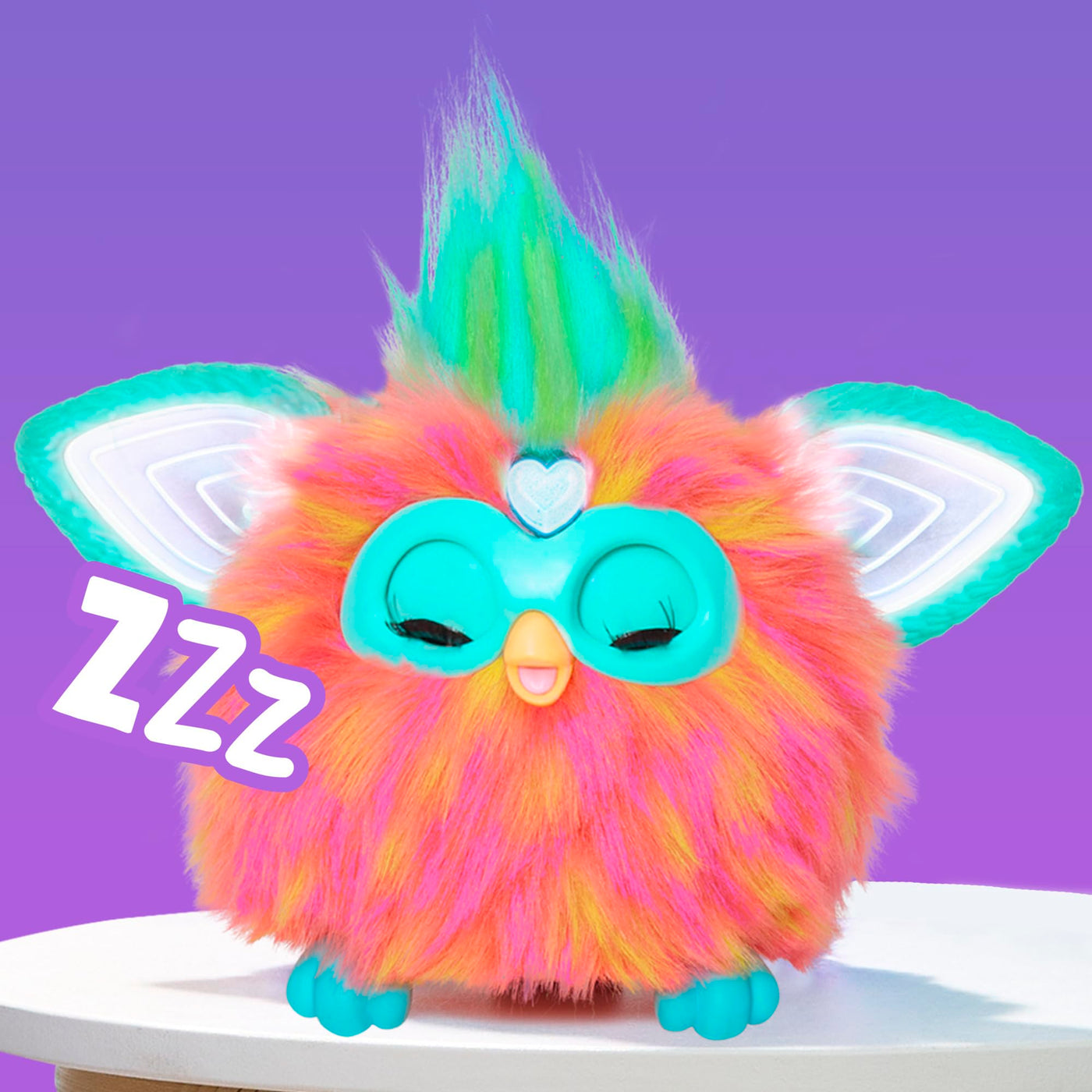 Furby Coral Interaktives Plüschtier – Spricht Deutsch, reagiert auf Stimme, tanzt & leuchtet – 5 Spielmodi, 600+ Reaktionen – Mit Zubehör – Elektronisches Spielzeug ab 6 Jahren