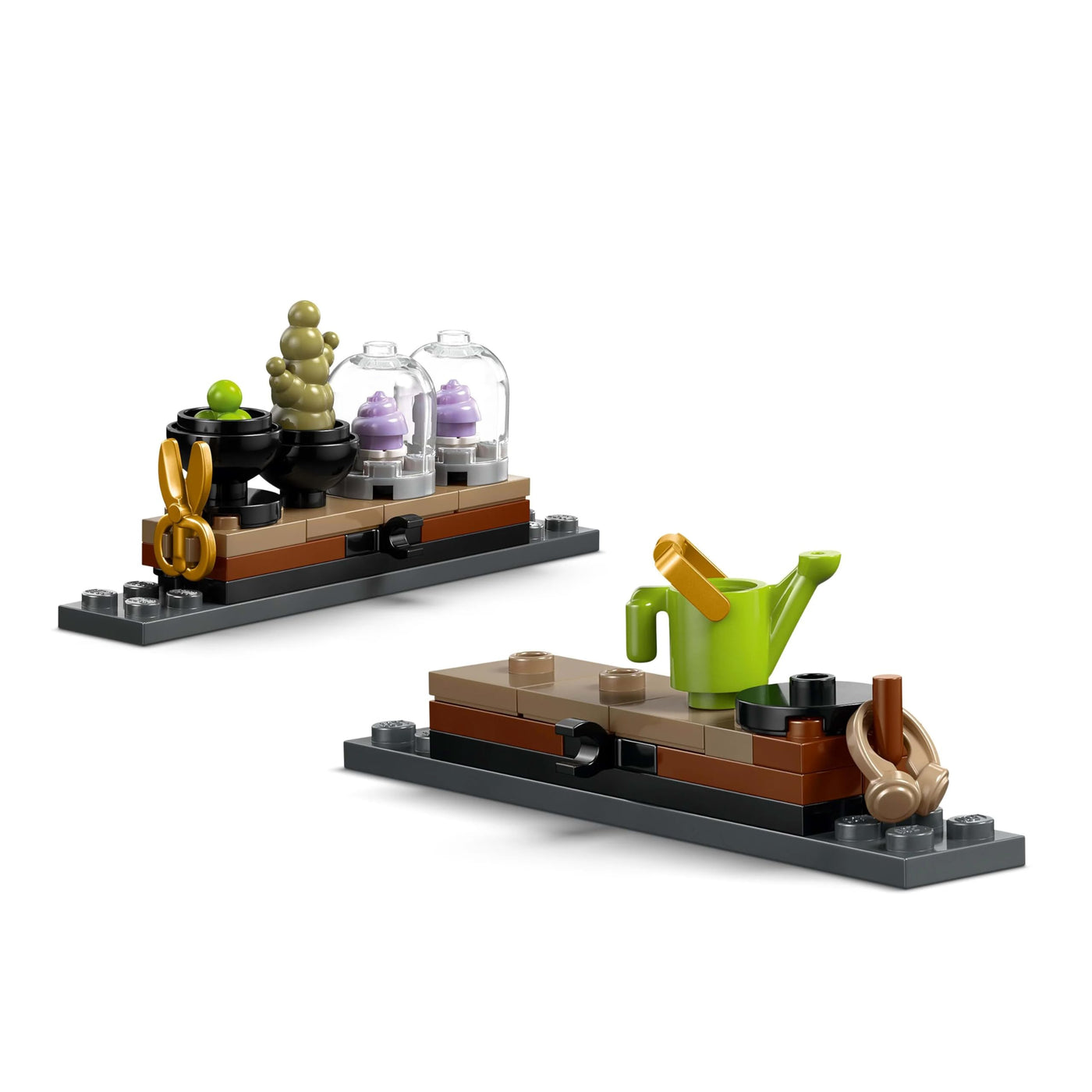 LEGO Harry Potter Schloss Hogwarts: Kräuterkundeunterricht – Spielset mit Neville Longbottom, Hermine Granger, Professor Sprout, 3 Alraunen und Gewächshaus – Geschenk für Kinder ab 8 Jahren – 76445