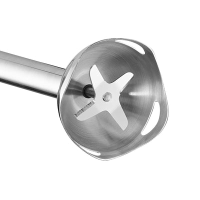 WMF Kult X Edition Stabmixer, Zauberstab 600 W, Pürierstab Edelstahl mit variabler Geschwindigkeitseinstellung, Purierstab Edelstahl matt
