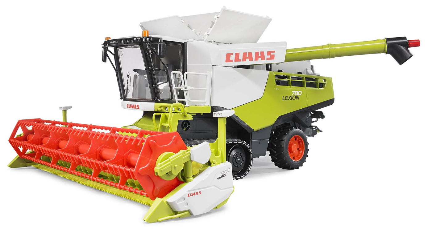 bruder 02119 - Claas Lexion 780 Terra Trac Mähdrescher - 1:16 Fahrzeug, Bauernhof, Landwirtschaft, Traktor, Trecker, Schlepper, Bulldog, Erntemaschine, Feldarbeit, Spielzeug