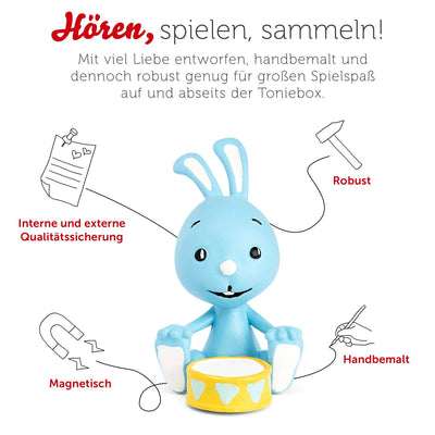 tonies Hörfiguren für Toniebox, Kikaninchen – Mein Geschichtenkissen, Hörspiel für Kinder ab 4 Jahren, Spielzeit ca. 65 Minuten
