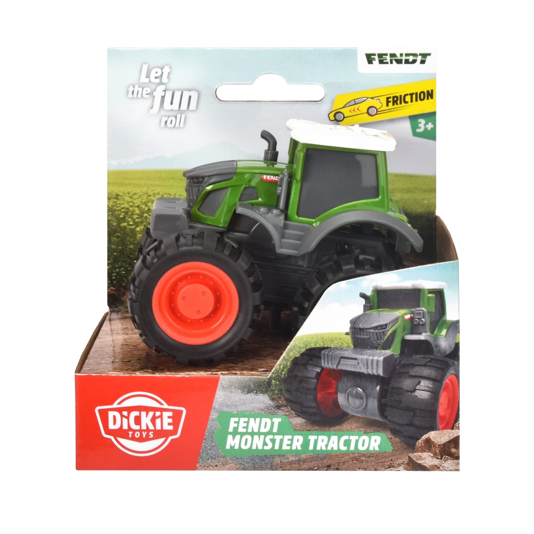 fendt traktor spielzeug Dickie Toys - Spielzeug-Traktor Fendt Monstertruck, (9 cm), Kinder-Tra
