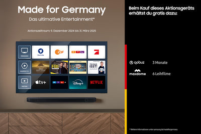 Samsung HW-Q810GD 5.1.2-Kanal Q-Soundbar für TV-Geräte, Bluetooth-Lautsprecher mit kabellosem Dolby Atmos / DTS:X, Q-Symphony, SpaceFit Sound Pro [2024]